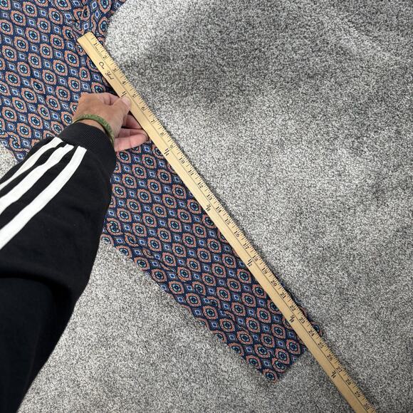 BeBop Cropped Pants Sz 11 Boho Chic Retro 70s Groovy Medallions Parisian Office - Picture 4 of 14